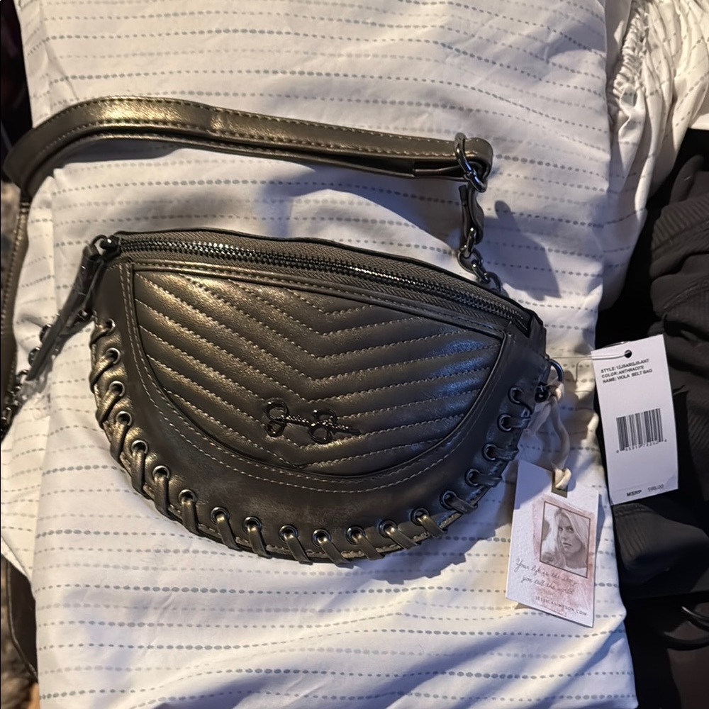Stylish Black Crossbody Bag